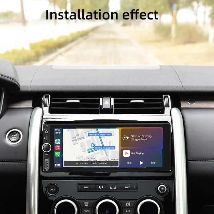F6021 6.86 吋 IPS 螢幕車用 1Din MP5 播放器 支援 CarPlay 與 Android Auto，F6021