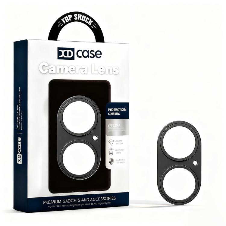 XDcase 鈦合金鏤空相機鏡頭保護器，適用於 iPhone 17