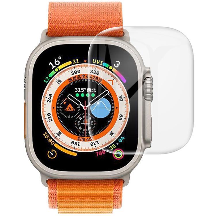 2片裝 imak 曲面全螢幕水凝膜保護貼，適用於 Apple Watch Ultra 1/2/3 49mm