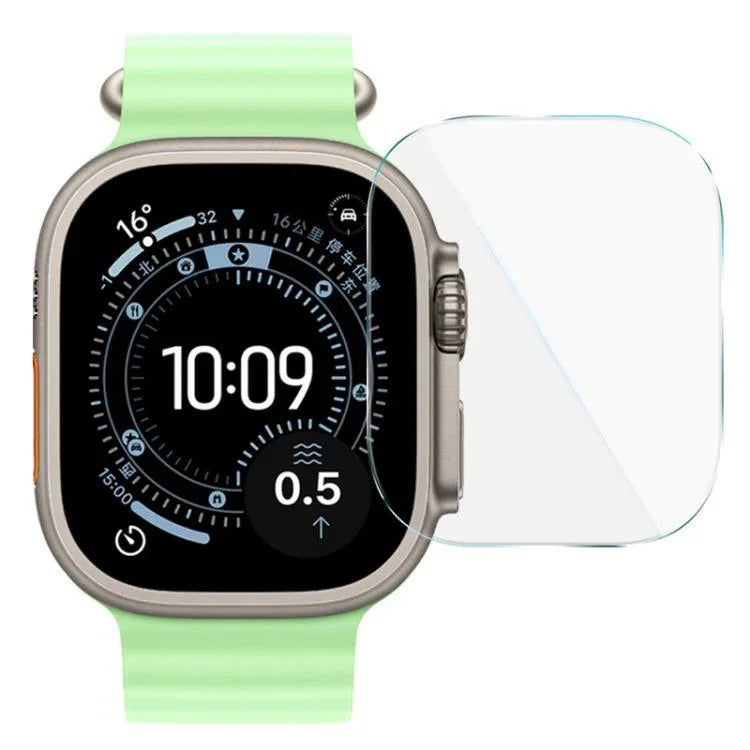 IMAK 強化玻璃錶面保護膜，適用於 Apple Watch Ultra 1/2/3 49mm