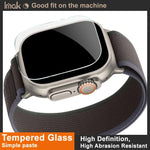 IMAK 強化玻璃錶面保護膜，適用於 Apple Watch Ultra 1/2/3 49mm