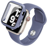 imak 一體成型保護殼與保護膜附矽膠錶帶，適用於 Apple Watch SE 1/2/3/系列 4/5/6 44mm，適用於 Apple Watch SE 1/2/3/系列 4/5/6 40mm