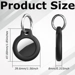 xDfind 彈簧扣PC保護套，適用於AirTag第二代/第一代