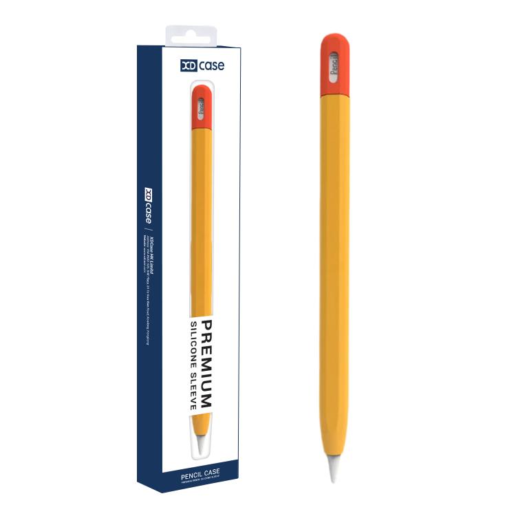 XDcase 對比色矽膠保護觸控筆套，適用於 Apple Pencil Pro / 2、Apple Pencil Pro / 2 / 1、Apple Pencil USB-C / 3
