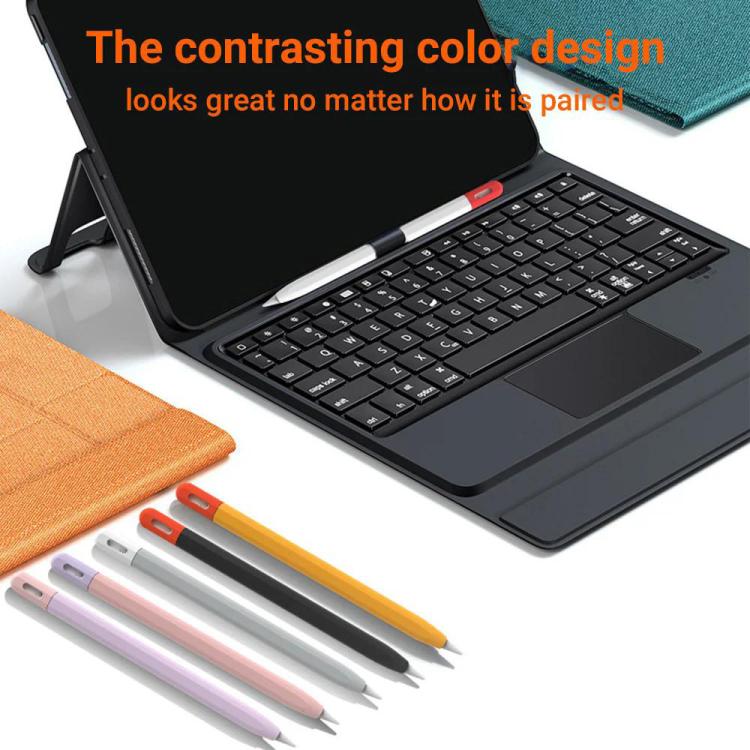 XDcase 對比色矽膠保護觸控筆套，適用於 Apple Pencil Pro / 2、Apple Pencil Pro / 2 / 1、Apple Pencil USB-C / 3