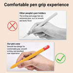 XDcase 對比色矽膠保護觸控筆套，適用於 Apple Pencil Pro / 2、Apple Pencil Pro / 2 / 1、Apple Pencil USB-C / 3