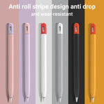 XDcase 對比色矽膠保護觸控筆套，適用於 Apple Pencil Pro / 2、Apple Pencil Pro / 2 / 1、Apple Pencil USB-C / 3