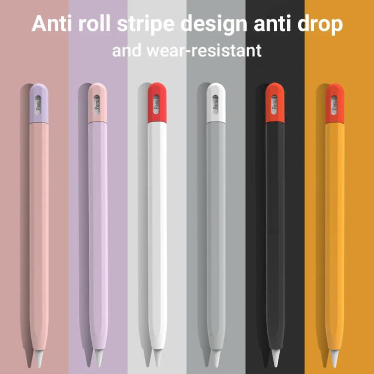 XDcase 對比色矽膠保護觸控筆套，適用於 Apple Pencil Pro / 2、Apple Pencil Pro / 2 / 1、Apple Pencil USB-C / 3