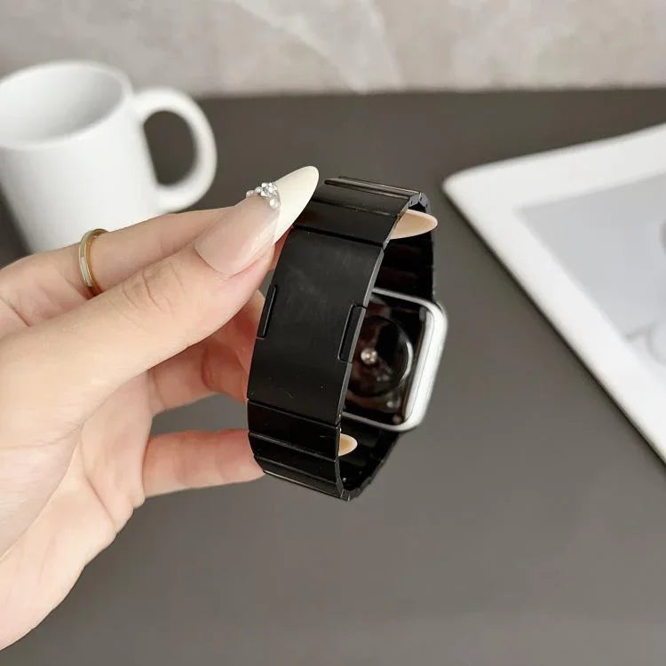 單珠快拆不鏽鋼錶帶，適用於 Apple Watch 46mm / 49mm / 45mm / 44mm，適用於 Apple Watch 42mm / 41mm / 40mm / 38mm