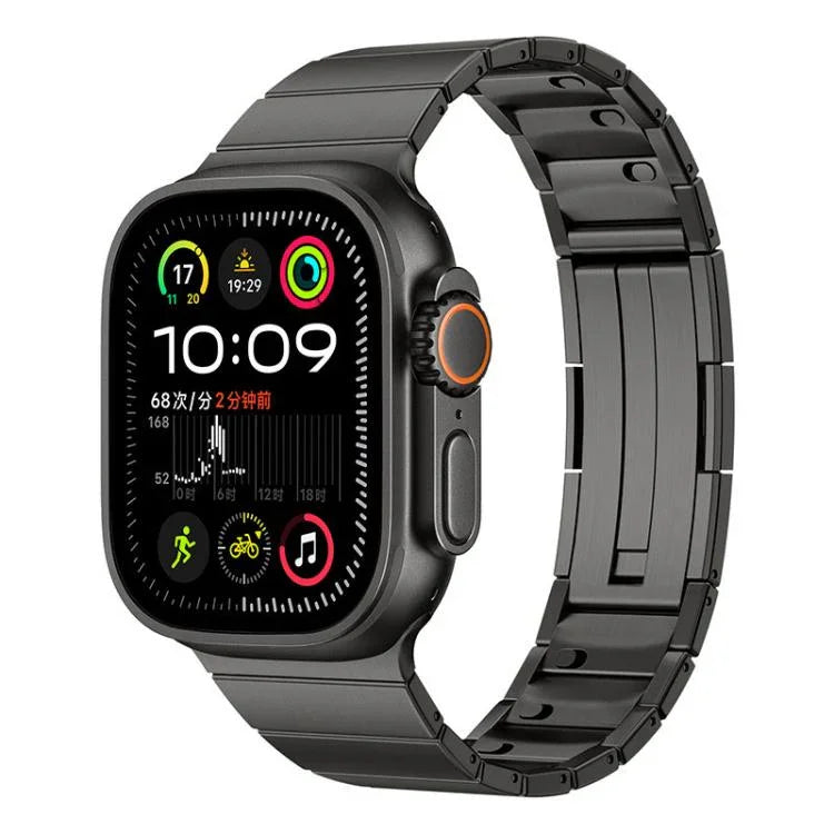 單珠快拆不鏽鋼錶帶，適用於 Apple Watch 46mm / 49mm / 45mm / 44mm，適用於 Apple Watch 42mm / 41mm / 40mm / 38mm