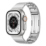 單珠快拆不鏽鋼錶帶，適用於 Apple Watch 46mm / 49mm / 45mm / 44mm，適用於 Apple Watch 42mm / 41mm / 40mm / 38mm