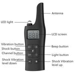 遙控電擊震動警告寵物止吠器 防水電子項圈，1拖1，1拖2，1拖3