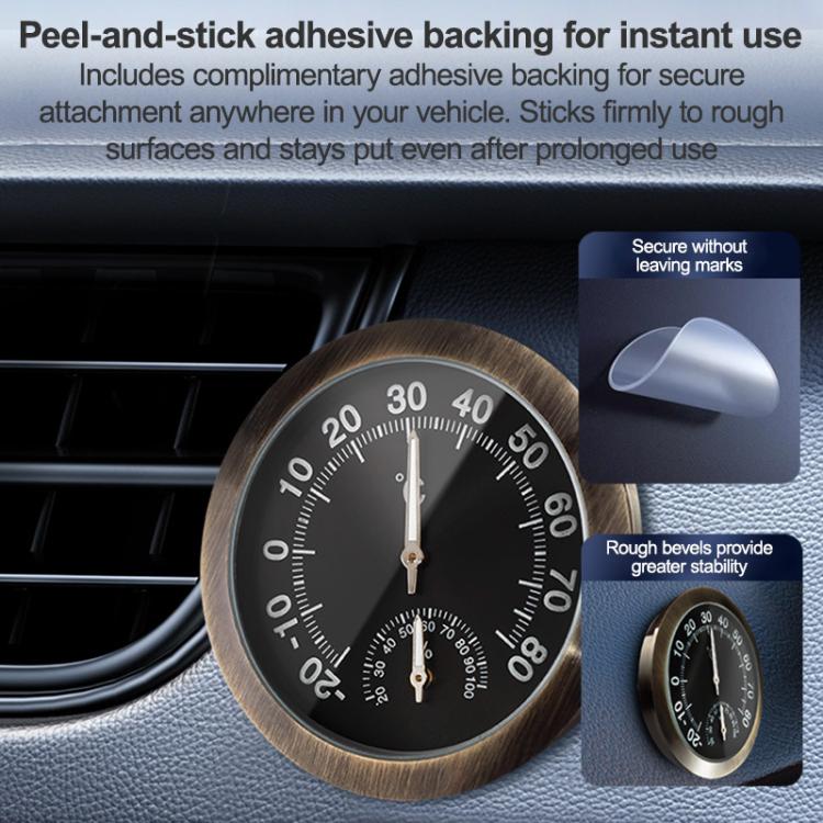 High-precision Pointer-type Luminous Car Thermometer Hygrometer, Thermometer Hygrometer