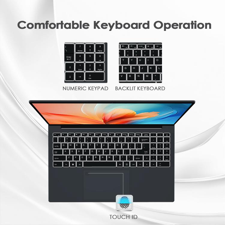 GXMO T160 16吋 Windows 11 筆記型電腦，16GB+512GB，AMD Ryzen 5 7430U 六核心處理器，歐規插頭，美規插頭，英規插頭，澳規插頭