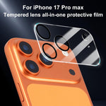 XDcase 絲網一體化鋼化玻璃後置相機膜，適用於 iPhone 17 Pro Max、iPhone 17 Pro、iPhone 17、iPhone Air、iPhone 16 Pro / 16 Pro Max、iPhone 16 / 16 Plus、iPhone 15 Pro / 15 Pro Max、iPhone 15 / 15 Plus