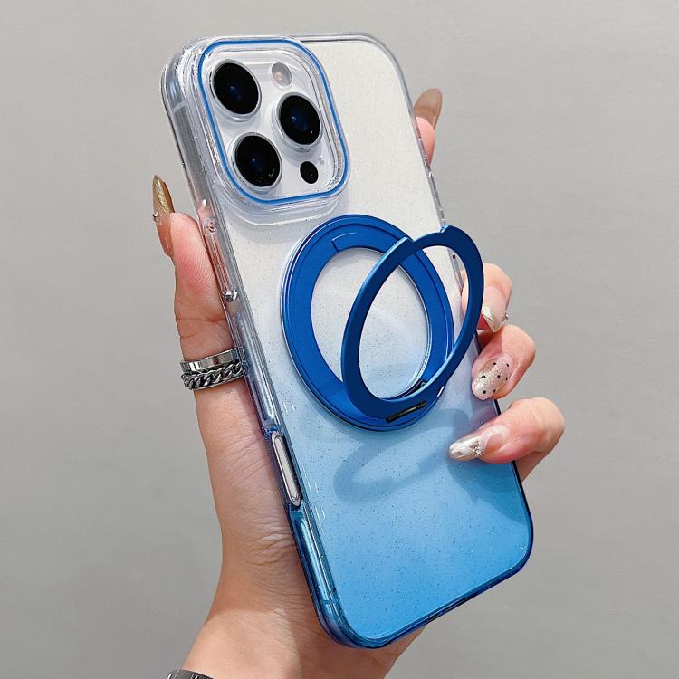 透明漸層 360 度旋轉支架 MagSafe 手機殼，適用於 iPhone 17 Pro Max，適用於 iPhone 17 Pro，適用於 iPhone 17，適用於 iPhone Air，適用於 iPhone 16 Pro Max，適用於 iPhone 16 Pro，適用於 iPhone 16 Plus，適用於 iPhone 16