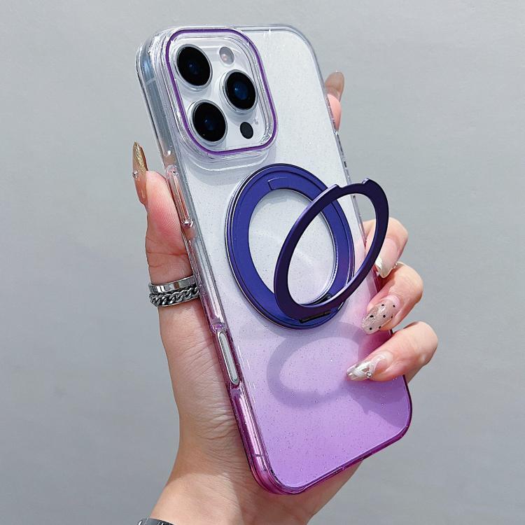 透明漸層 360 度旋轉支架 MagSafe 手機殼，適用於 iPhone 17 Pro Max，適用於 iPhone 17 Pro，適用於 iPhone 17，適用於 iPhone Air，適用於 iPhone 16 Pro Max，適用於 iPhone 16 Pro，適用於 iPhone 16 Plus，適用於 iPhone 16