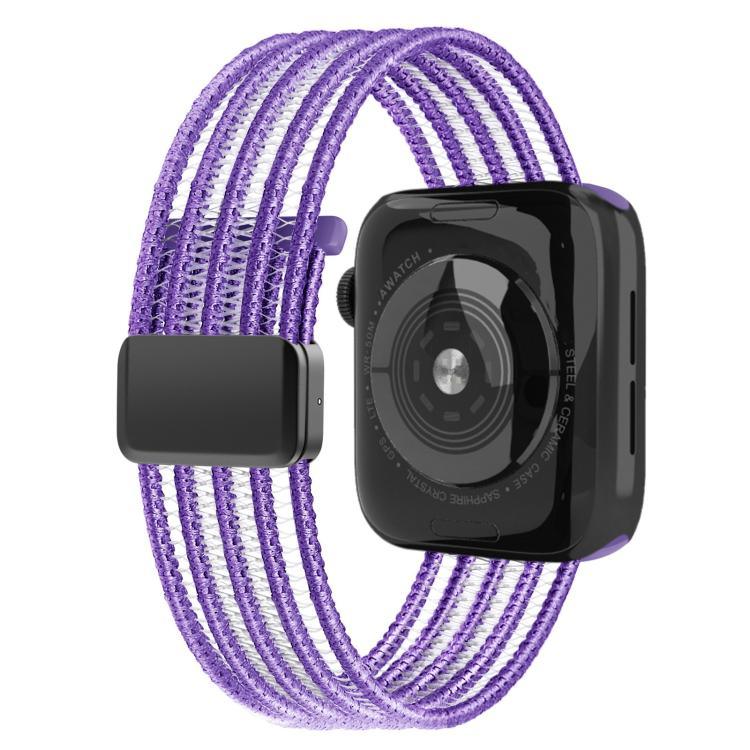 透氣尼龍魚線錶帶，適用於 Apple Watch 46mm / 49mm / 45mm / 44mm，適用於 Apple Watch S11 42mm / 41mm / 40mm / 38mm