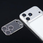 閃粉圈鋼化玻璃相機鏡頭膜，適用於 iPhone 17 Pro Max、iPhone 17 Pro