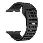 xDfind 雙色矽膠運動透氣錶帶，適用於 Apple Watch 46mm / 49mm / 45mm / 44mm