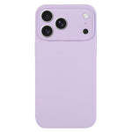 純色液態矽膠細孔手機殼，適用於 iPhone 17 Pro Max