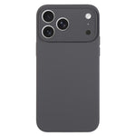 純色液態矽膠細孔手機殼，適用於 iPhone 17 Pro Max