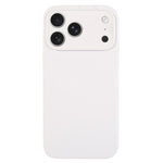 純色液態矽膠細孔手機殼，適用於 iPhone 17 Pro