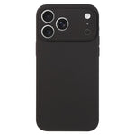 純色液態矽膠細孔手機殼，適用於 iPhone 17 Pro