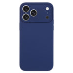 純色液態矽膠細孔手機殼，適用於 iPhone 17 Pro