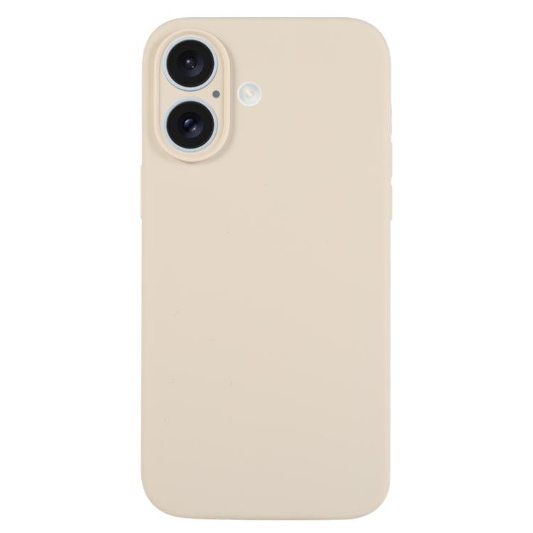 純色液態矽膠細孔手機殼，適用於 iPhone 17