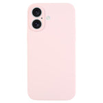 純色液態矽膠細孔手機殼，適用於 iPhone 17
