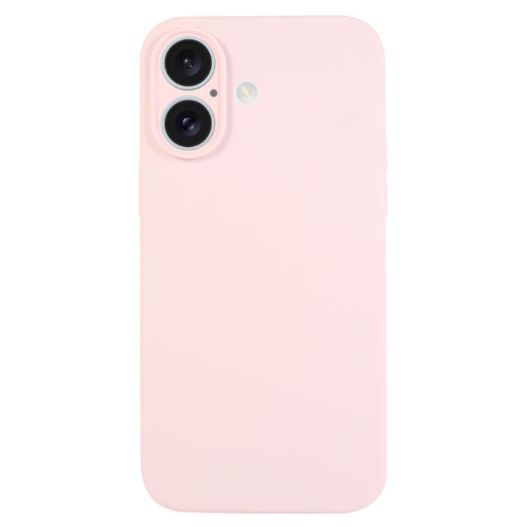 純色液態矽膠細孔手機殼，適用於 iPhone 17