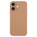 純色液態矽膠細孔手機殼，適用於 iPhone 17