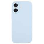 純色液態矽膠細孔手機殼，適用於 iPhone 17