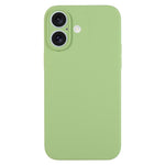 純色液態矽膠細孔手機殼，適用於 iPhone 17