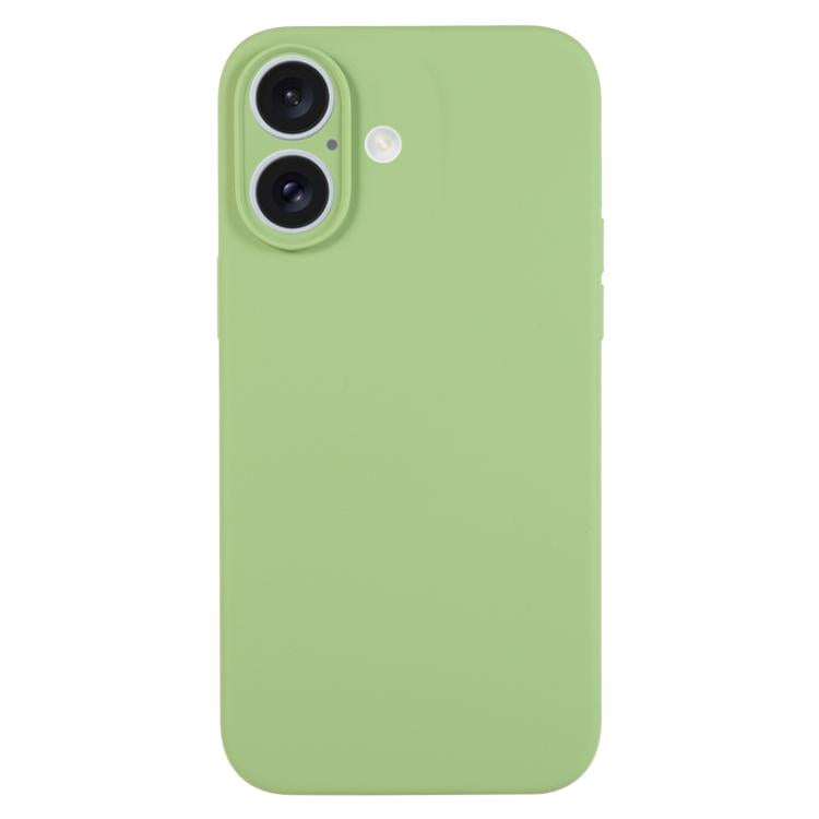 純色液態矽膠細孔手機殼，適用於 iPhone 17