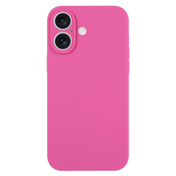 純色液態矽膠細孔手機殼，適用於 iPhone 17