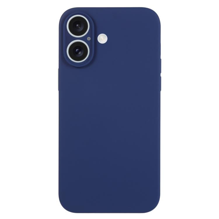 純色液態矽膠細孔手機殼，適用於 iPhone 17