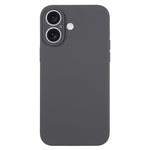 純色液態矽膠細孔手機殼，適用於 iPhone 17
