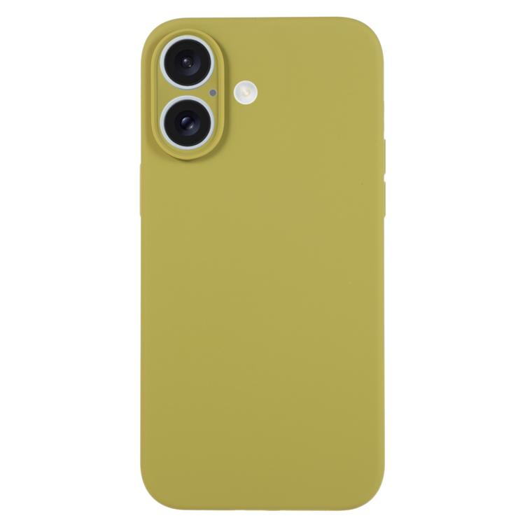 純色液態矽膠細孔手機殼，適用於 iPhone 17
