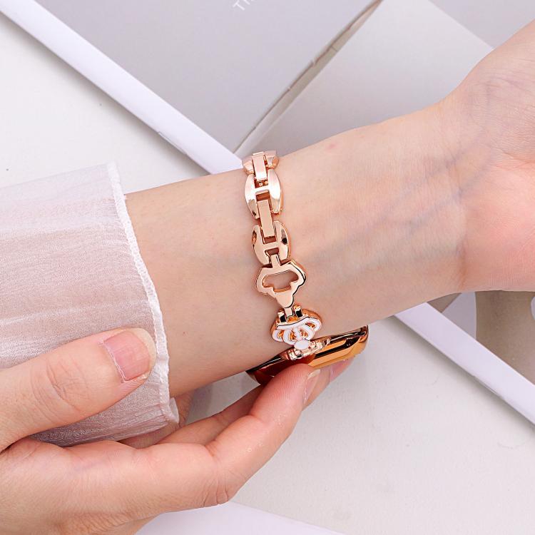 xDfind 皇冠鏈條手鍊鑽石金屬錶帶，適用於 Apple Watch 42 / 44 / 45 / 46 / 49mm，適用於 Apple Watch 38 / 40 / 41 / S11 42mm