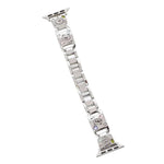 xDfind 快樂動物園手鍊鑽石金屬錶帶，適用於 Apple Watch 42 / 44 / 45 / 46 / 49mm，適用於 Apple Watch 38 / 40 / 41 / S11 42mm
