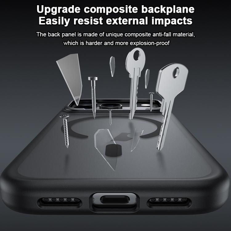 Benks Skin Feel 系列 MagSafe 磁吸防震手機殼，適用於 iPhone 17 Pro Max、iPhone 17 Pro