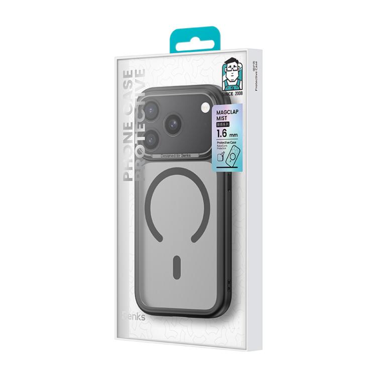 Benks Skin Feel 系列 MagSafe 磁吸防震手機殼，適用於 iPhone 17 Pro Max、iPhone 17 Pro