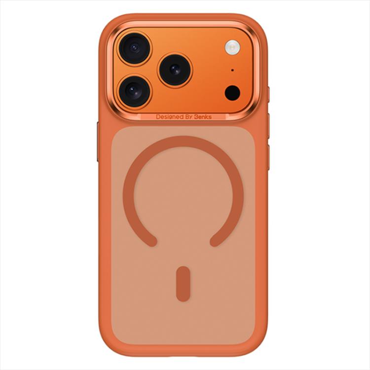 Benks Skin Feel 系列 MagSafe 磁吸防震手機殼，適用於 iPhone 17 Pro Max、iPhone 17 Pro