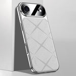 素面皮革 PC 手機殼，適用於 iPhone 17 Pro Max、iPhone 17 Pro、iPhone 17、iPhone Air