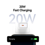 USAMS CC325 T69 PD 20W USB-C / Type-C 單埠快速充電器，CC325
