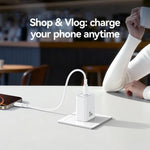 USAMS CC325 T69 PD 20W USB-C / Type-C 單埠快速充電器，CC325