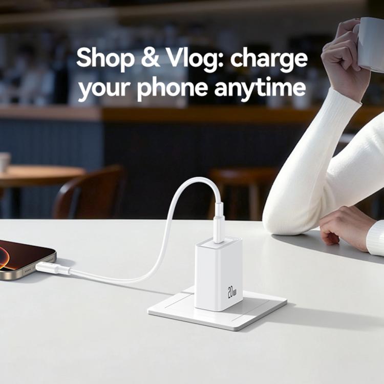 USAMS CC325 T69 PD 20W USB-C / Type-C 單埠快速充電器，CC325