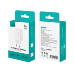 USAMS CC324 T69 QC18W USB-A 單埠快充充電器，CC324